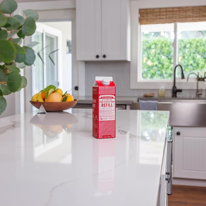 Dr. Bronner's Magic Soap-Pure-Castile Liquid Soap Refill-Regenerative Organic - Image 7