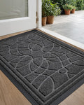 DEXI Front Door Mat Outside Entrance, Heavy Duty Non Slip Low Profile Doormat by DEXI