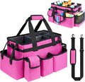 Cleaning Caddy Bag, Large Cleaning Supplies Organizer by ZIOZERTT