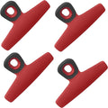 COOK WITH COLOR Wide Heavy Duty Chip Clips, Large Bag Clips by COOKWITHCOLOR