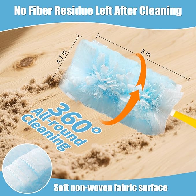 40 Count 360° Heavy Duty Duster Refills Compatible - Image 3