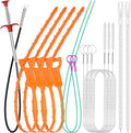 12 Pack Drain Clog Remover Kit by VILINLEE