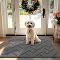 hicorfe Front Door Mat Outside Entrance, Stain and Fade Resistant, Non Slip by Hicorfe