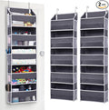 ULG 2 Pack 5-tier Over the Door Organizer Dark Gray by ULG