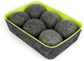 Three by Three Seattle Felt·Like·it!™ Wool Dryer Balls + Storage Bin: Reduce by ThreebyThreeSeattle