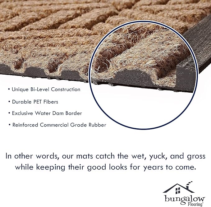 WaterHog Heavy Duty Doorway Mat, Made in USA, Durable & Skid-Resistant Entryway - Image 6