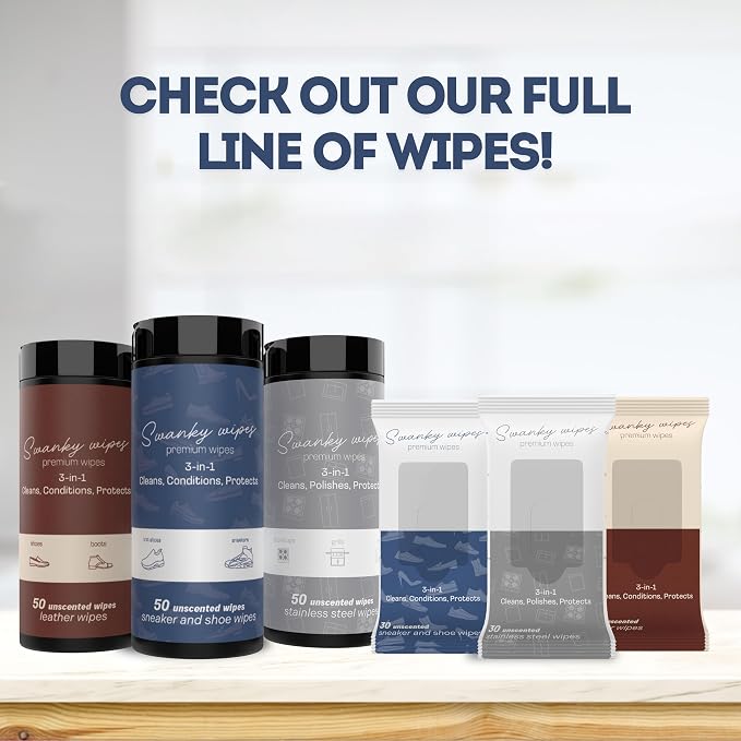 Swanky Stainless Steel Cleaner Wipes Bundle - Image 7