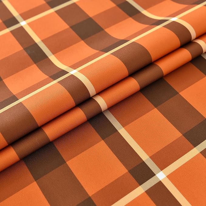 Waterproof Checkered Tablecloth Fabric - Image 9