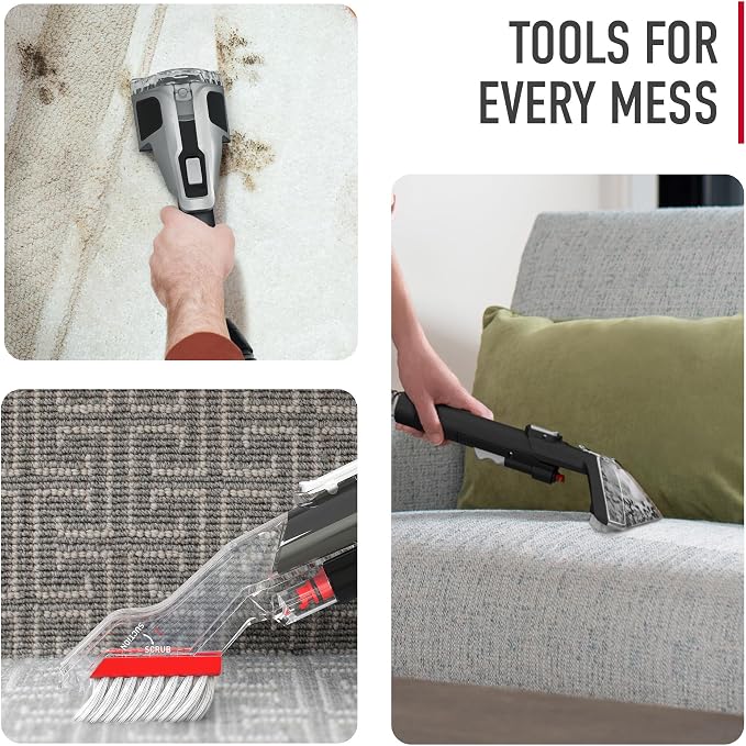 Hoover CleanSlate XL Deep Cleaning Carpet + Upholstery Spot Cleaner Machine - Image 8