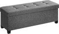 SONGMICS Storage Ottoman Bench, Foldable Foot Rest by SONGMICSbySONGMICSHOME