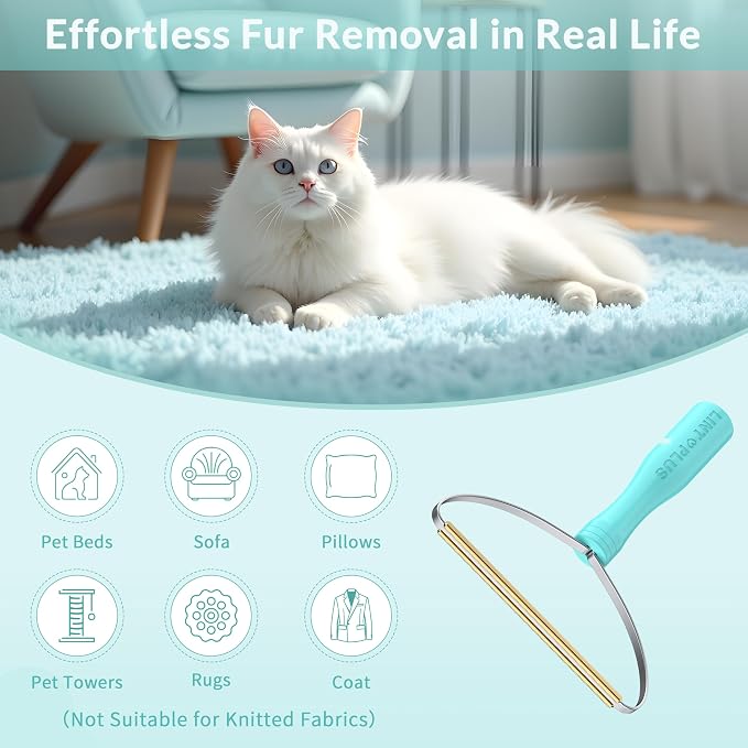 Pet Hair Remover Carpet x2 & Lint Root Cleaner Pro Pet Hair Remover by LINTPLUS - Image 2