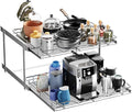 HOLDN’ STORAGE Two Tier Pull Out Cabinet Organizer, Individual Sliding Drawers by HOLDN%E2%80%99STORAGE