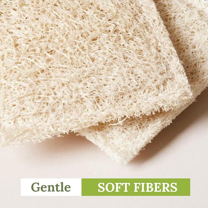 Natural Loofah Dish Sponge Multipurpose Dish Sponges - Image 3