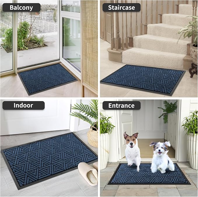 Yimobra Outdoor Mats for Front Door 29.5x17, All-Weather Waterproof Non-Slip - Image 9