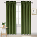 DWCN Blackout Curtains Room Darkening Thermal Insulated Bedroom Curtains Window by DWCN