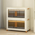 2 Tier Large Stackable Plastic Storage Bins by Unknown