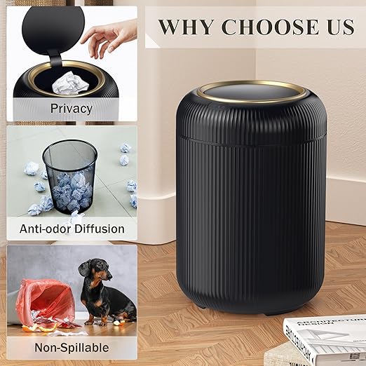 Motion Sensor Bathroom Trash Can - Image 3