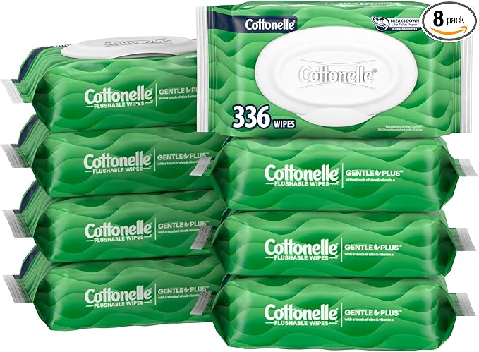 Cottonelle GentlePlus Flushable Wet Wipes by Cottonelle%C2%AE