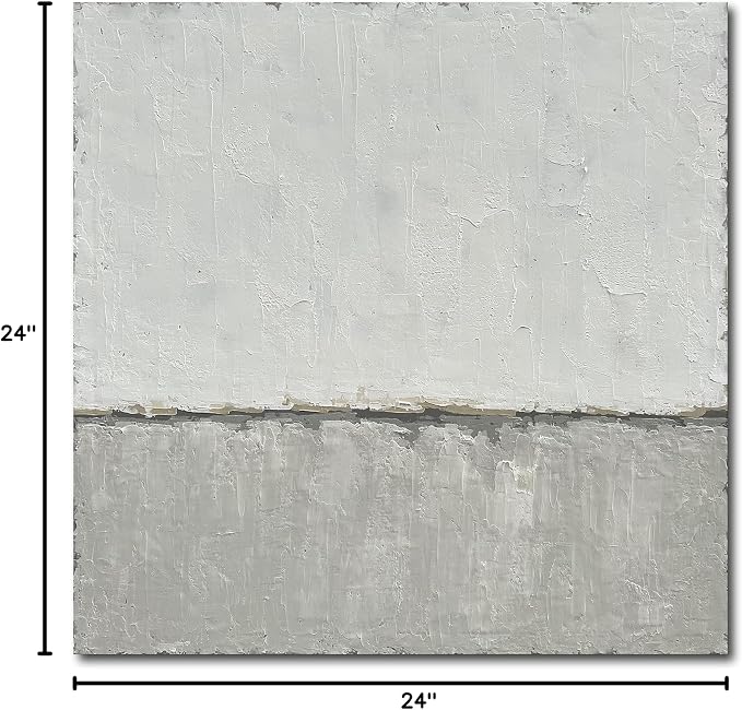 NANKAI art Hand-painted abstract canvas wall art featuring a minimalist design - Image 9