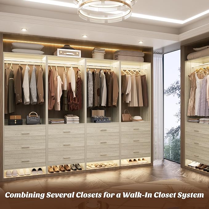 Aheaplus 2FT Closet System - Image 2