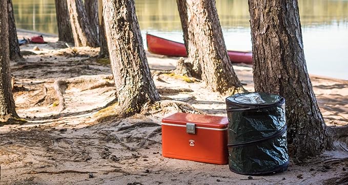 Coghlan's Mini Pop-Up Lightweight Trash Can – Collapsible Waste Bin - Image 5