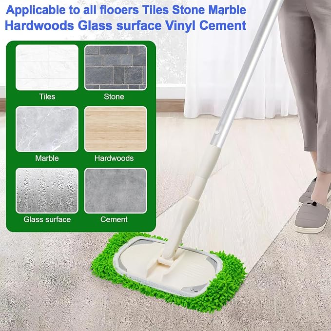 5 Pack Wet Mop Pads Refills for Swiffer Sweeper Mop Microfiber Reusable - Image 4