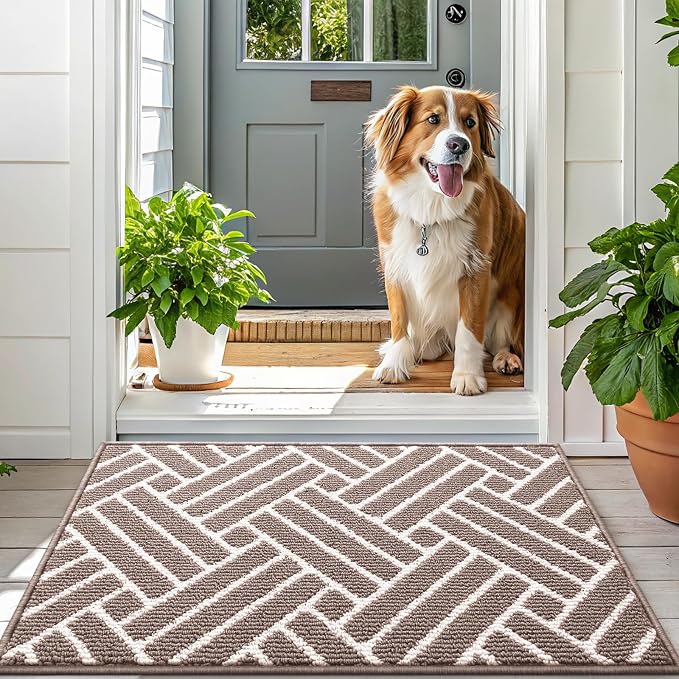OLANLY Indoor Door Mat, 36x24 Inch, Dirt Resistant and Absorbent, Non-Slip - Image 6