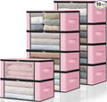 HomeHacks Storage 10-Pack Clothes Organizer Storage Bags Foldable Storage Box by HomeHacks