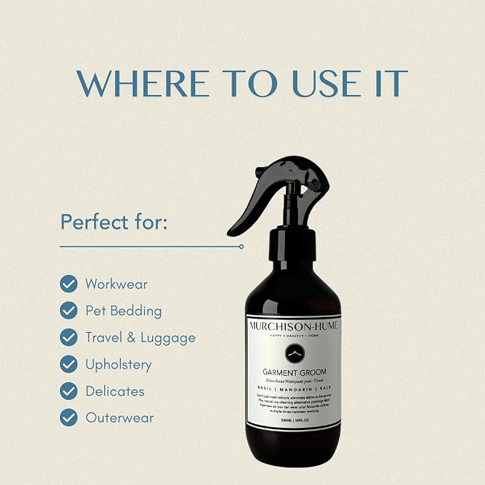 Murchison-Hume Garment Groom Fabric Freshener, Air Freshener, Odor Fighter - Image 4