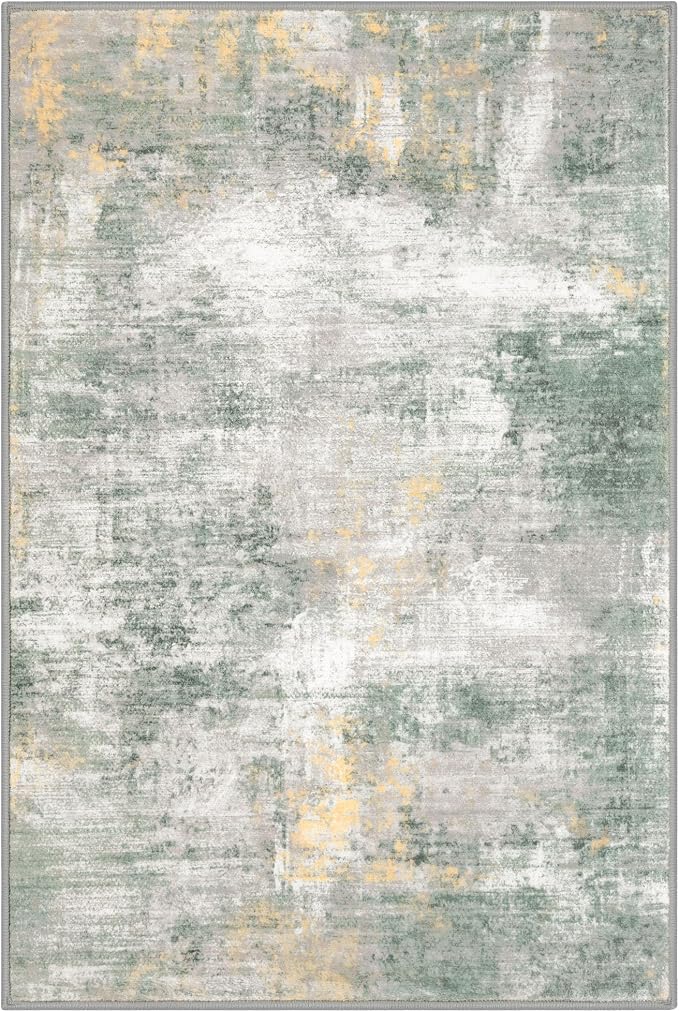 IOHOUZE Small Abstract Area Rug 2x3 Ft Entryway Rugs Washable Door Mat Indoor - Image 9