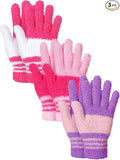 Patelai 3 Pairs Microfiber Plant Dusting Gloves Leaf Cleaning Gloves by Patelai