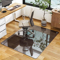 GLSLAND 46" × 55" Chair Mat – Durable Office Chair Mat on Carpet by GLSLAND