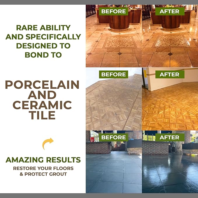 CoverTec GlazeGuard Matte Ceramic And Porcelain Tile And Grout Sealer, Flat - Image 5