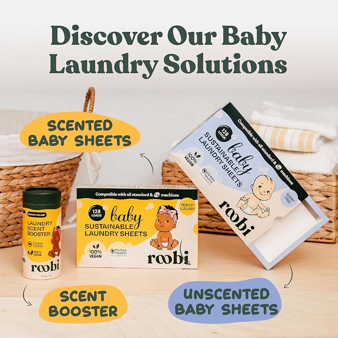 Roobi Sustainable Laundry Scent Booster Beads. Linen Breeze Fragrance Laundry - Image 9