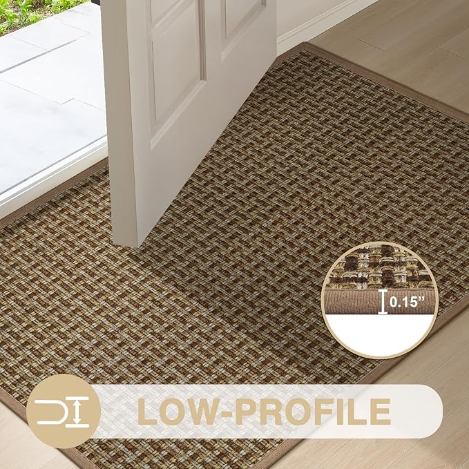 LEKEEPGO Door Mat Indoor Entrance 36"x59", Absorbent Indoor Door Mat Large - Image 4