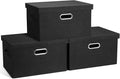 Medium 15" 21 Quart Collapsible Stackable Storage Bins by GraciadecoStorage