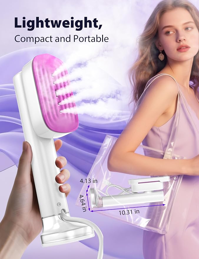 Sundu Steamer for Clothes, 15s Fast Heat-up Handheld Garment Steamer, 35mins - Image 5