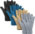 Bencailor 4 Pairs Microfiber Dusting Gloves Washable Reusable Cleaning Gloves by Bencailor