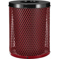 Global Industrial Outdoor Diamond Steel Trash Can by GlobalIndustrial