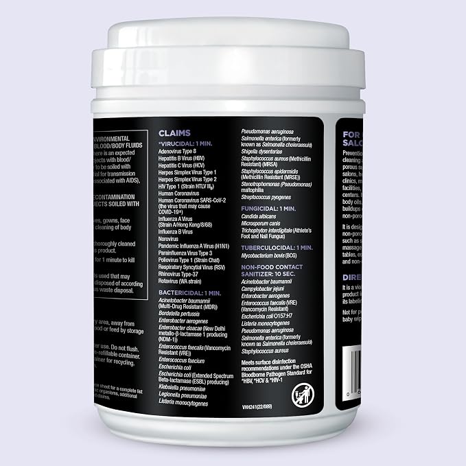 Prevention All Purpose Disinfectant Wipes – Canister of Cleaning Wipes - Image 10