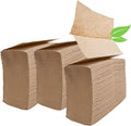 Brown Unbleached Z-Fold Paper Towels – 1000ct | Commercial Multifold Paper by Unknown
