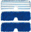 3 Pack Mop Heads Replacements for Ocedar Dual-Action Microfiber Flip Mop by DLAIMI