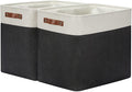 DULLEMELO Extra Large Storage Baskets, Fabric Storage Bins by DULLEMELO