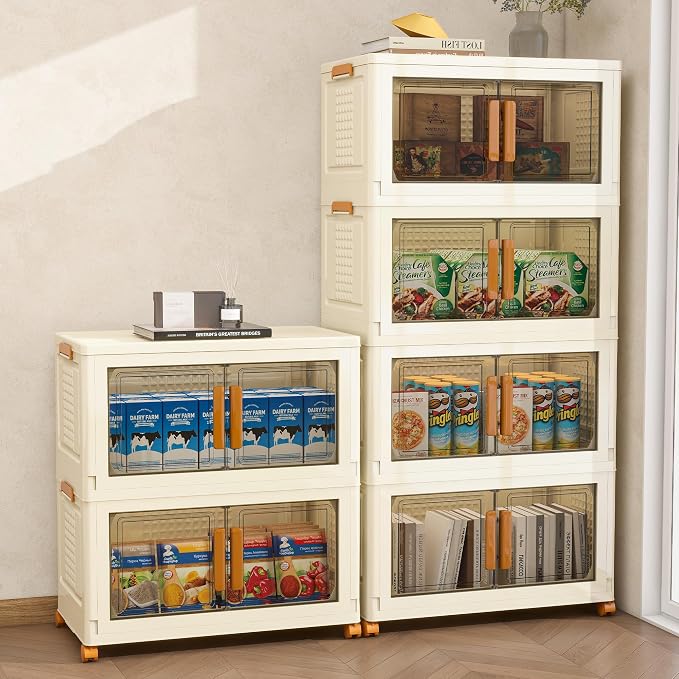 Plastic Stackable Storage Bins - Image 4
