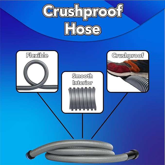 Cen-Tec Systems 95281 20 Ft. Home and Shop Vacuum Hose - Image 4