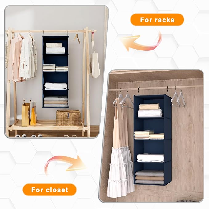 Hanging Closet Organizer - Image 5