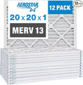 Aerostar 20x20x1 MERV 13-12 Count by AirFiltersDelivered