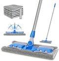 Professional Microfiber Hardwood Floor Mop, Flat Mops by VAIIGO