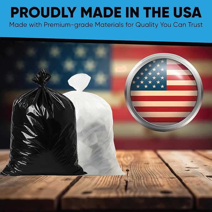 Contractor Garbage Bags 55 Gallon, Extra Large Trash Liners Construction - Image 5