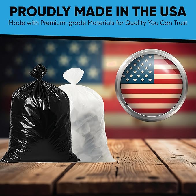 Contractor Garbage Bags 55 Gallon Heavy Duty | 50 Count | 3 Mil Construction - Image 4